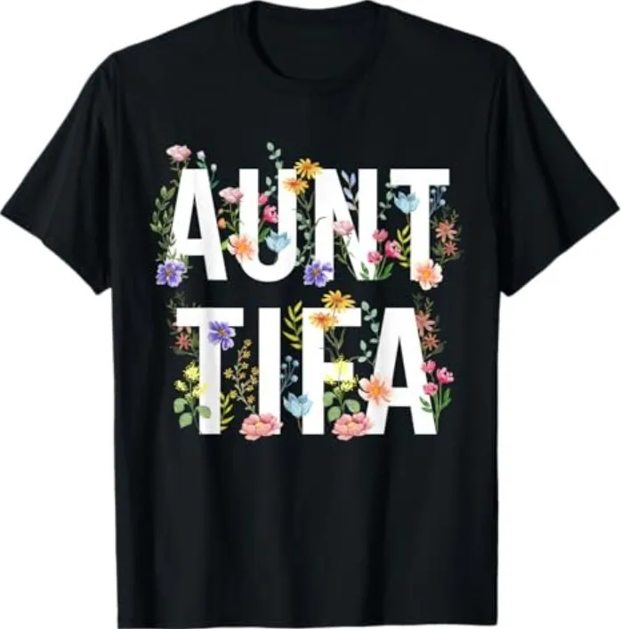 

Aunt Tifa Fun Tee Graphic Sweatshirt Casual Wear