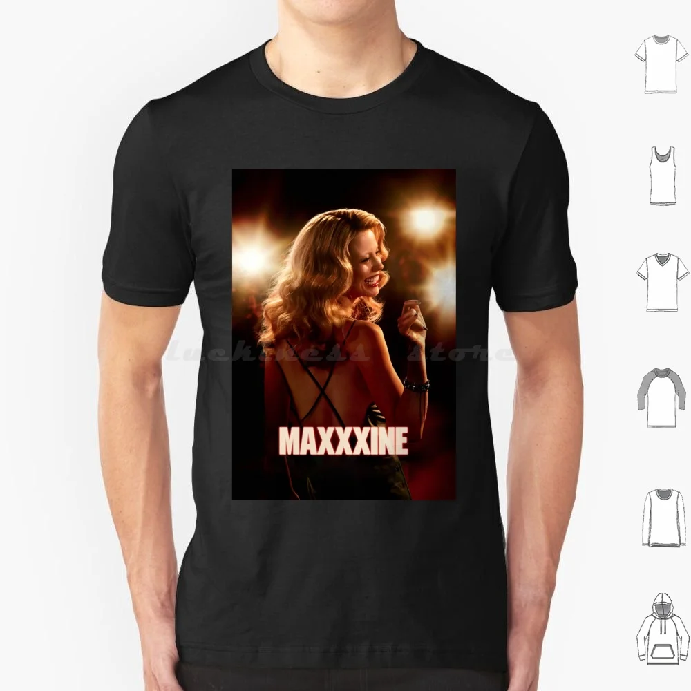 Maxxxine T Shirt Cotton Men Women DIY Print Maxxxine Maxxxine Movie Pearl Maxxxine 2024 Maxxxine Cast Mia Goth Maxine X And