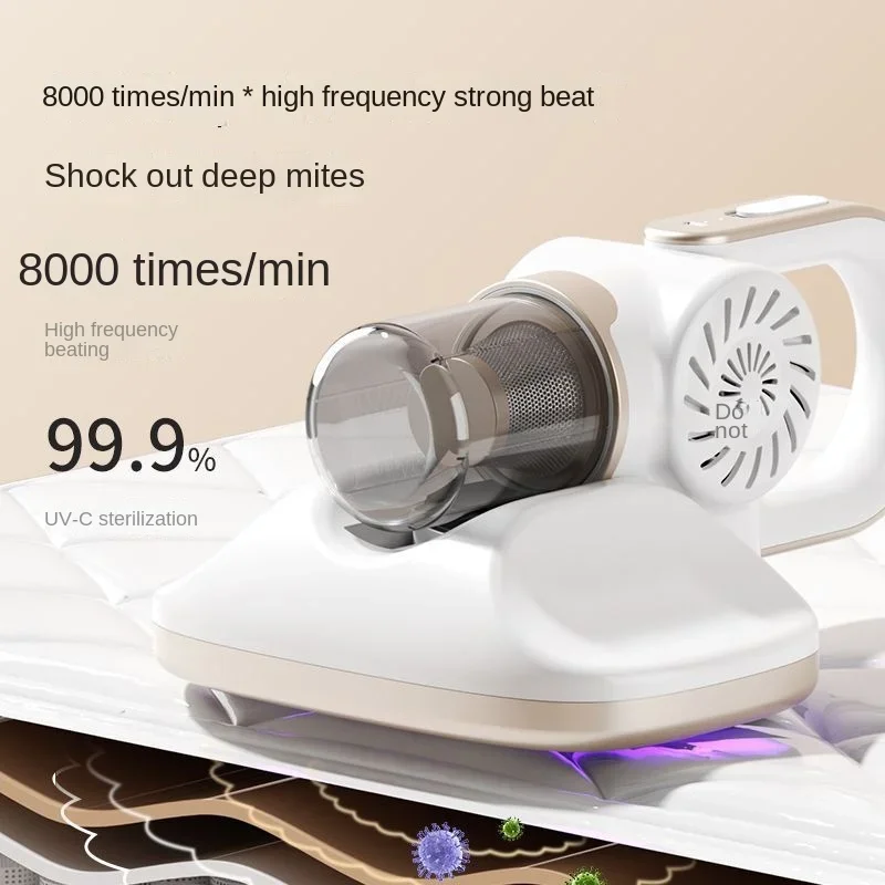 Wireless UV New Vacuum Clean Mite Remover Handheld Cleaner Powerful Suction for Cleaning Mattress Pillows Sofa Mite Removal