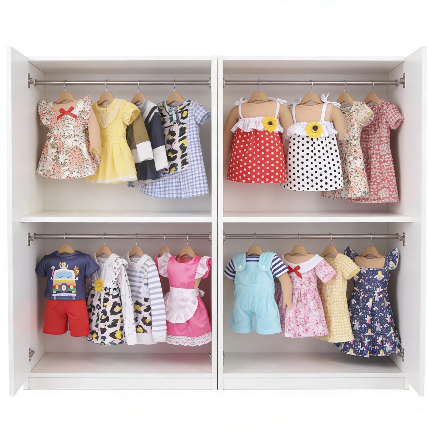 

Leopard Print Bikini+Skirt Flower Dress Shirt+Pants Cartoon Clothes For 18 Inch American&43cm Baby New Born,Russia,Og Girl Dolls