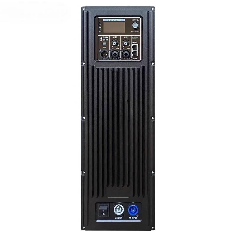 Suitable for PFA6000+CQ380 high-efficiency DSP Class D 4000W dual-channel active module: PFC, green audio, fixed frequency.