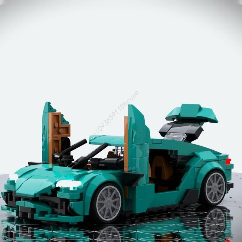 383개 MOC 게메라 핫 버전 도시 모델 빌딩 장난감 블록 건축 DIY 창의적 교육 크리스마스 선물 어린이용