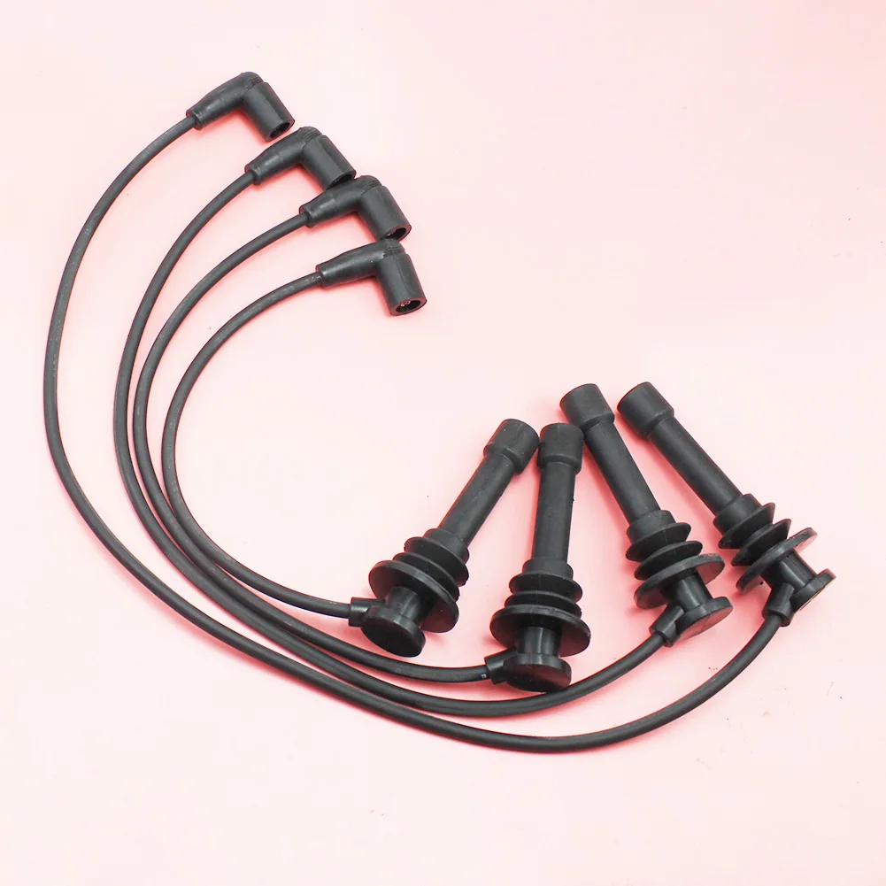 For Geely Emgrand 7 Ec7 Ec715 Ec718 1.5L Engine Ignition Cable Spark Plug Wire  4PCS=1 set