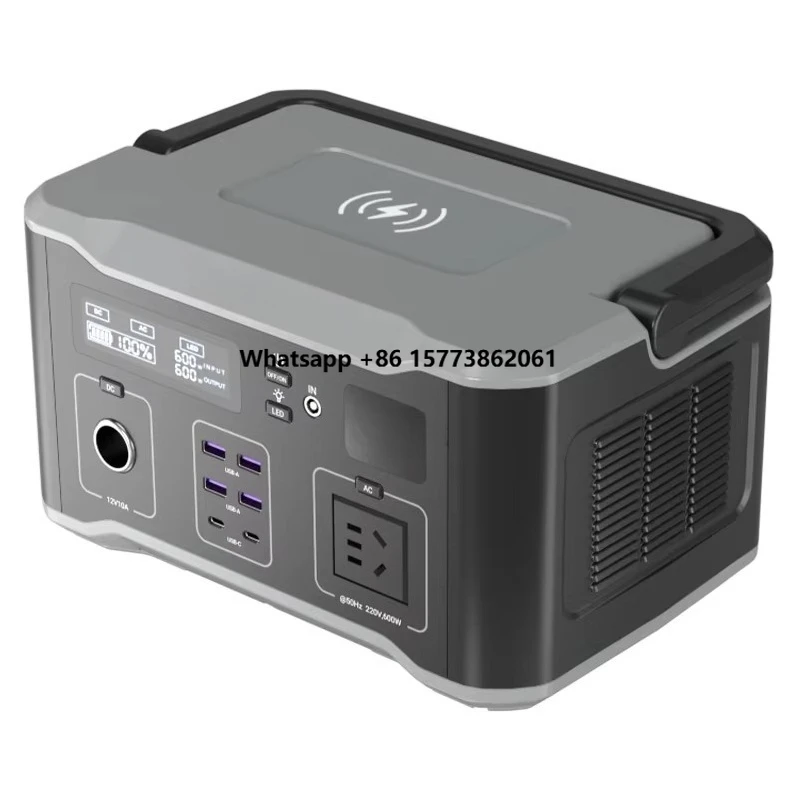 

Прочная портативная электростанция для кемпинга с USB, AC, DC и Type-C, солнечная портативная электростанция