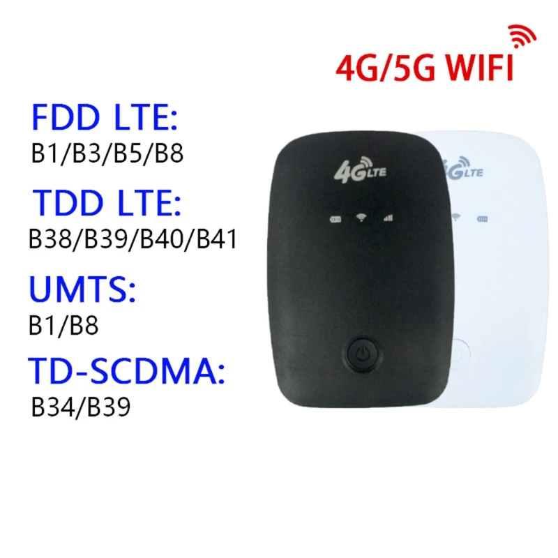 Imagem -04 - Lte Wifi Móvel Hotspot Roteador de Viagem Parceiro Roteadores Sim sem Fio 150mbps com Slot para Cartão Sim Compartilhamento Wi-fi Universal 4g