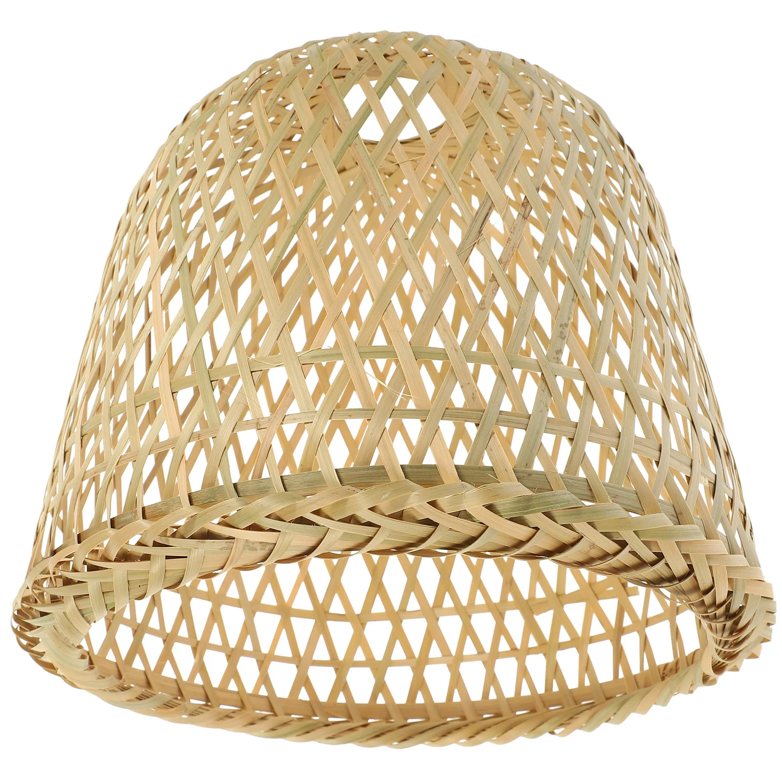 

Wicker Lamp Shade for Floor Bamboo Lampshade Black Out Curtains Bedroom Medium Shades Khaki Weaving Retro Decor