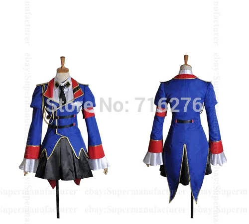 Kisstyle Fashion Anime Code Geass Akito The Exiled Reira Markale Cloth Uniform Cosplay Costume,Customized Any Size