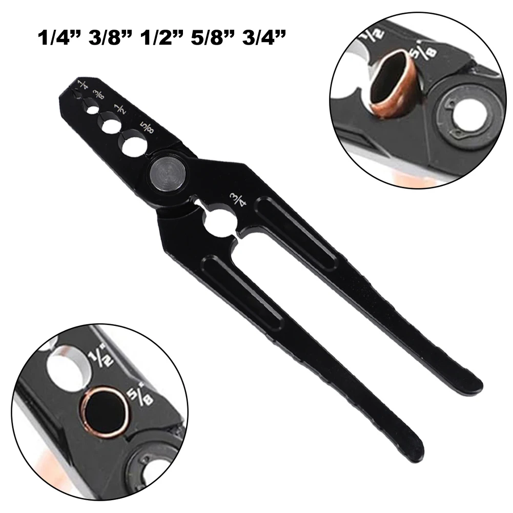 Copper Tube Repair Plier CT-301 Flat Tuber Repair Plier Refrigeration Copper Pipes  Bending Repair Round Pliers Hand Tools