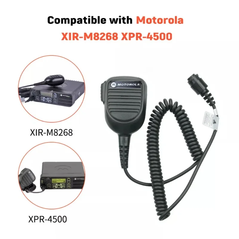 Motorola rmn5052a microfone de alto-falante móvel para rádios móveis da série XIR-M8268 xpr5350 xpr4300 xpr4350 xpr4500 xpr4550 xpr5550