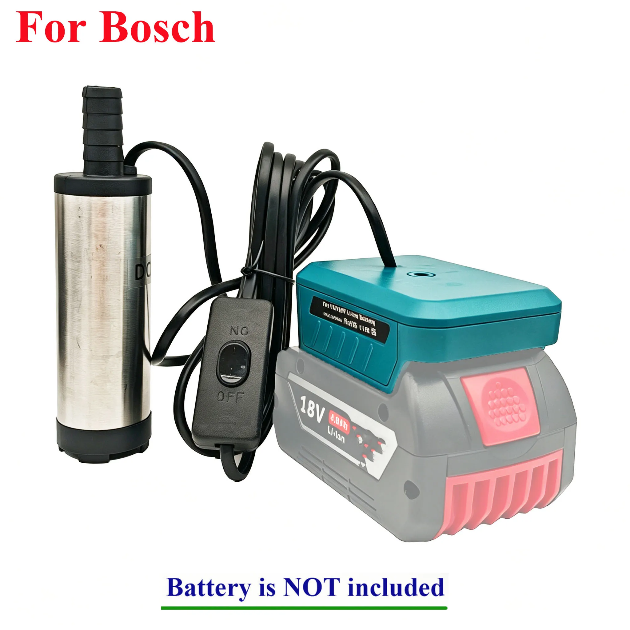 Car Oil Diesel Submersible Pump For Makita 18V Lithium Batteries Pumping Water For Ryobi For DeWalt For Milwaukee For Bosch