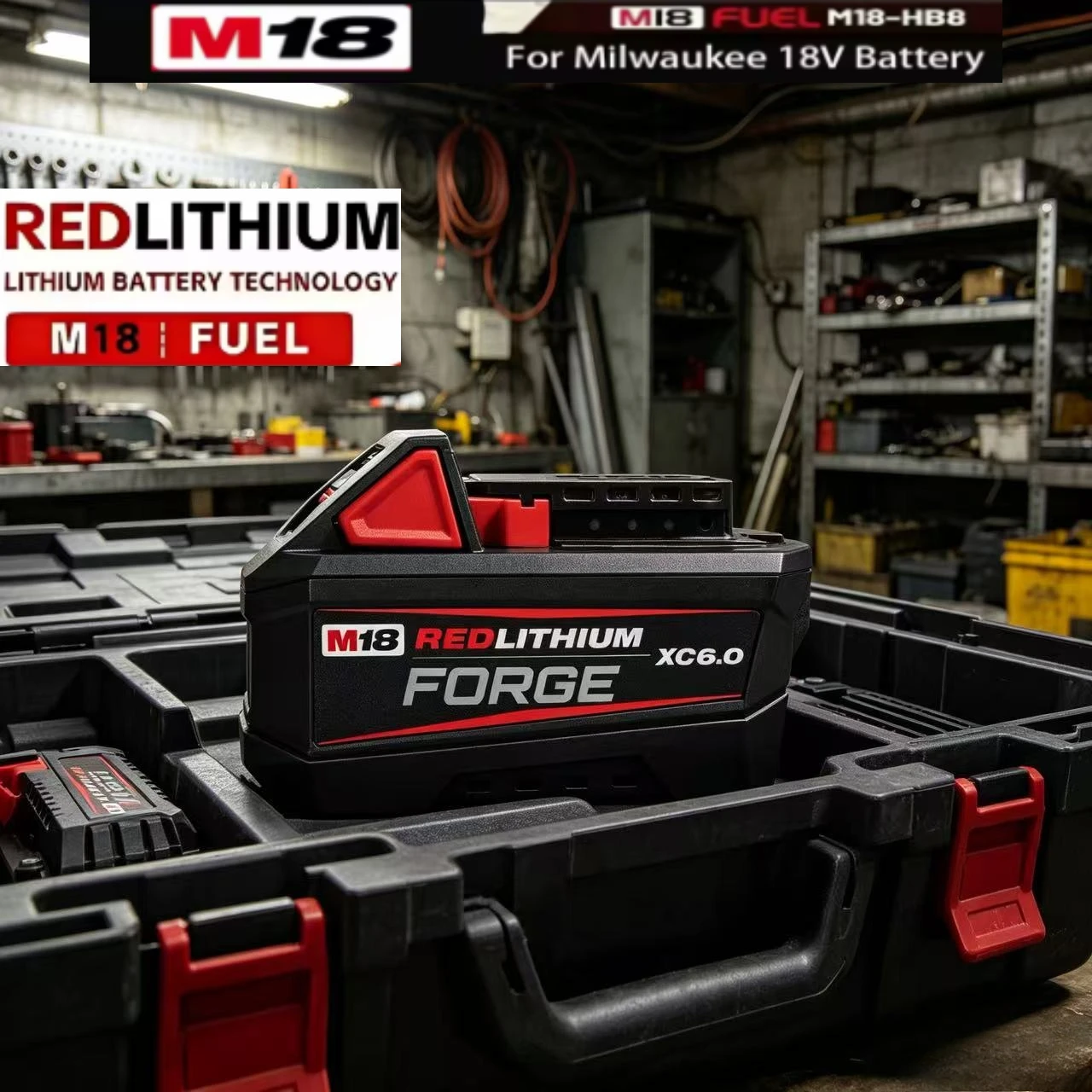 

Аккумулятор Milwaukee M18 18V 6.0Ah 8.0Ah 12.0Ah: мощная и стабильная энергия для всех инструментов M18.
