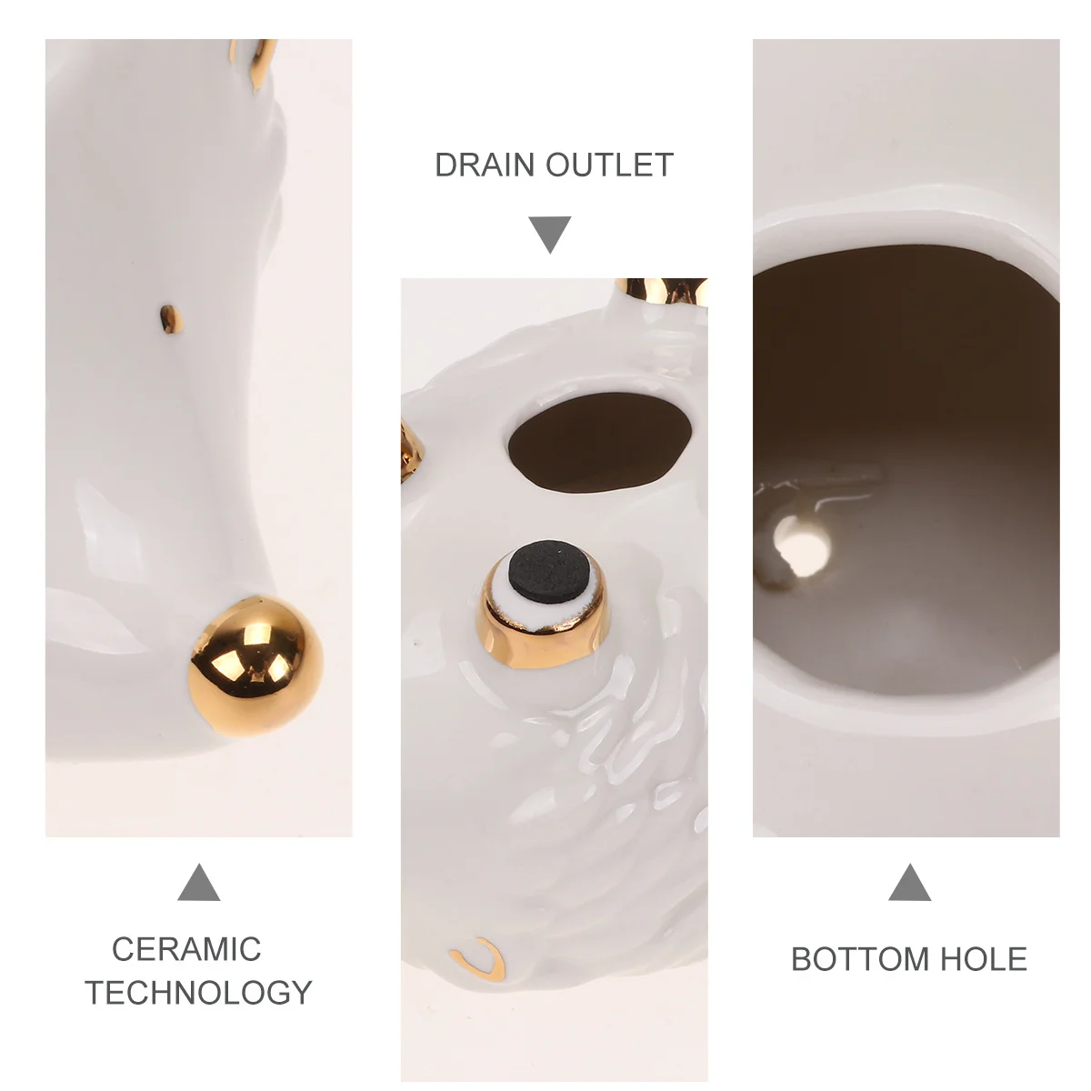 

Ceramics Hedgehog Soap Box White Toilet Soap Holder Dry Clean Storage Funny Bathroom and Home Decoration