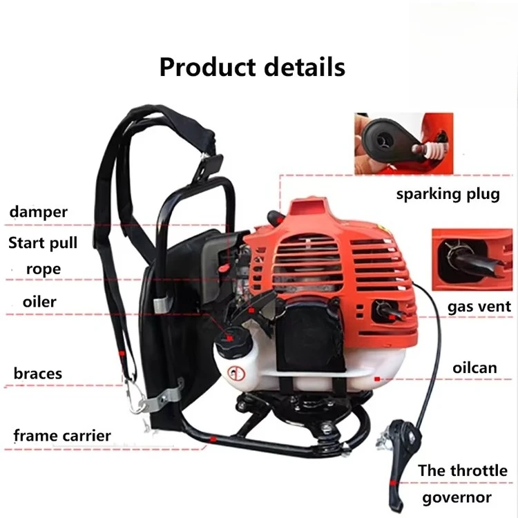 عالية التردد الطاقة هزاز الخرسانة البنزين على ظهره المحمولة هزاز الخرسانة للسعر #3