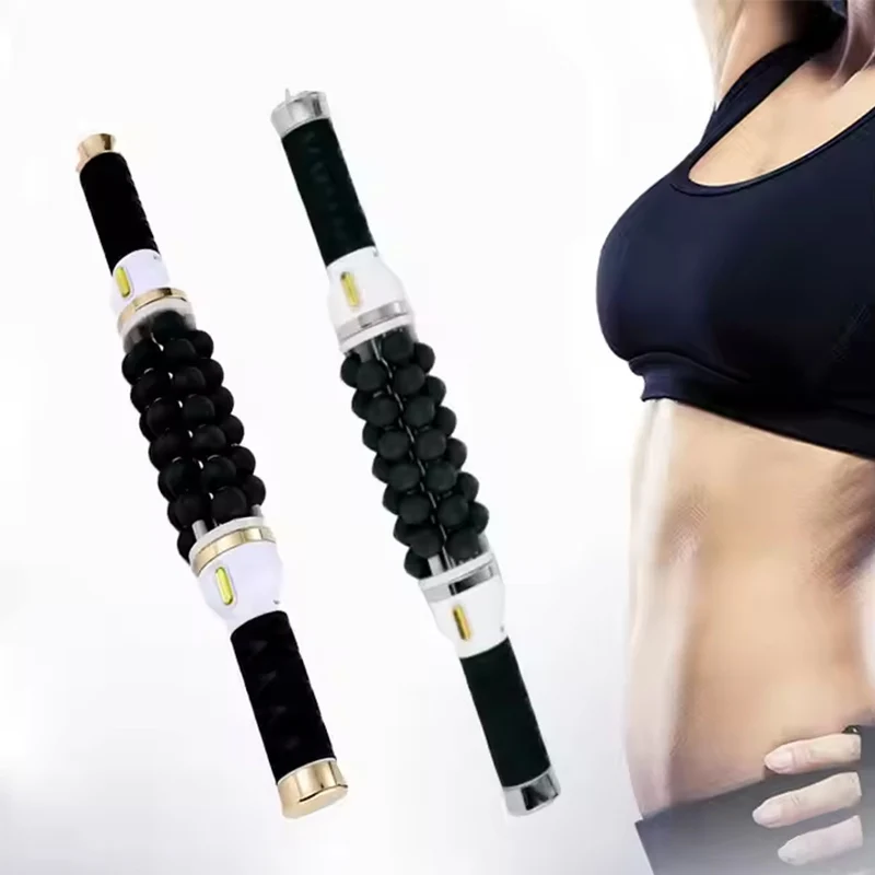 

Электрический ручной массажер-роллер 40 Вт с высокочастотной глубокой вибрацией для расслабления мышц, борьбы с целлюлитом и коррекции фигуры