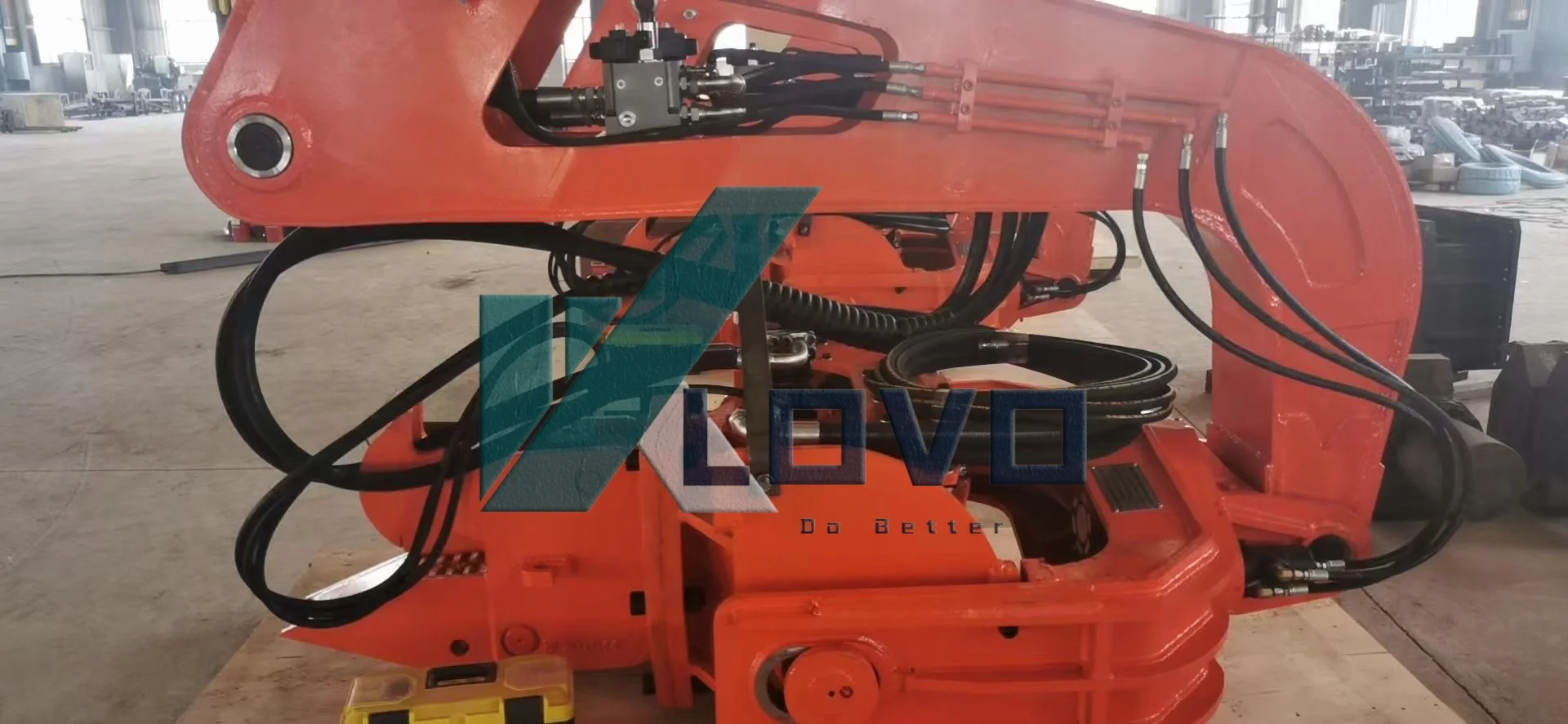 آلة سائق كومة الهيدروليكية آخر سائق آلة قيادة الأكوام المسمار الأرضي