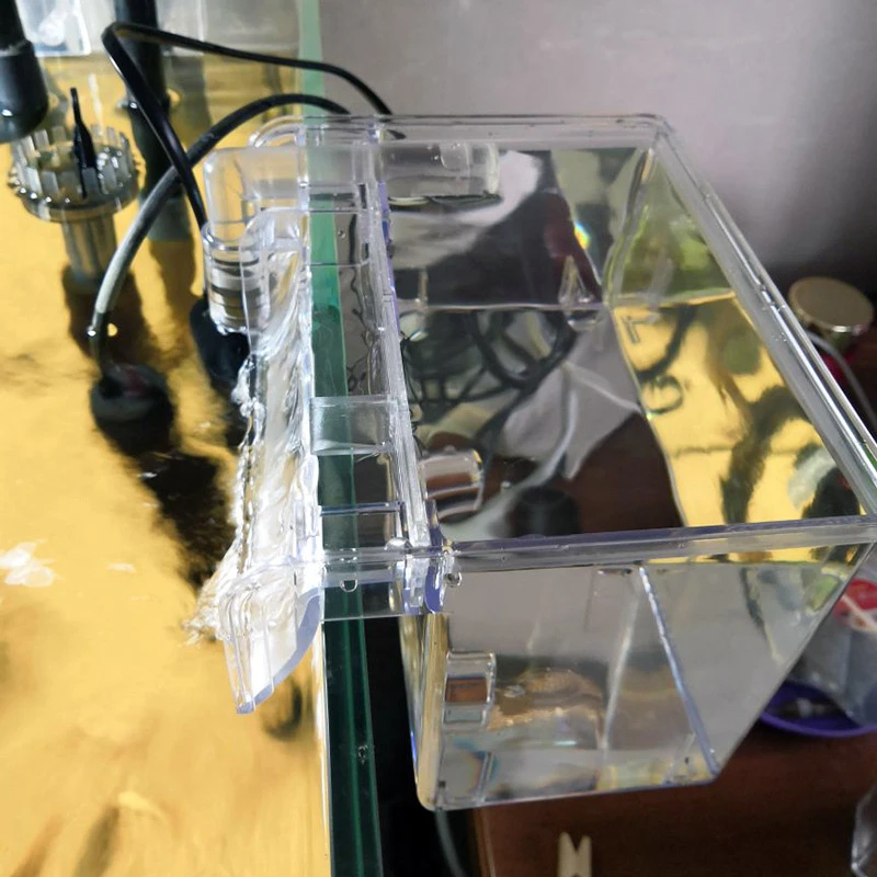 Aquarium Isolation Box Fish Tank Breed Hatchery House Incubator External Breeding Isolation Box With Pump Aquarium Accessories