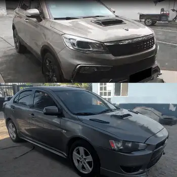 40cm univerzální dekorativní průtok vzduchu do auta, samolepka na větrací otvor kapoty, kryt kapoty, přizpůsobená pro jakékoli vozidlo s plochou kapotou 10 nejlepší prodej Chránič kapoty Suzuki Swift Sport - №1