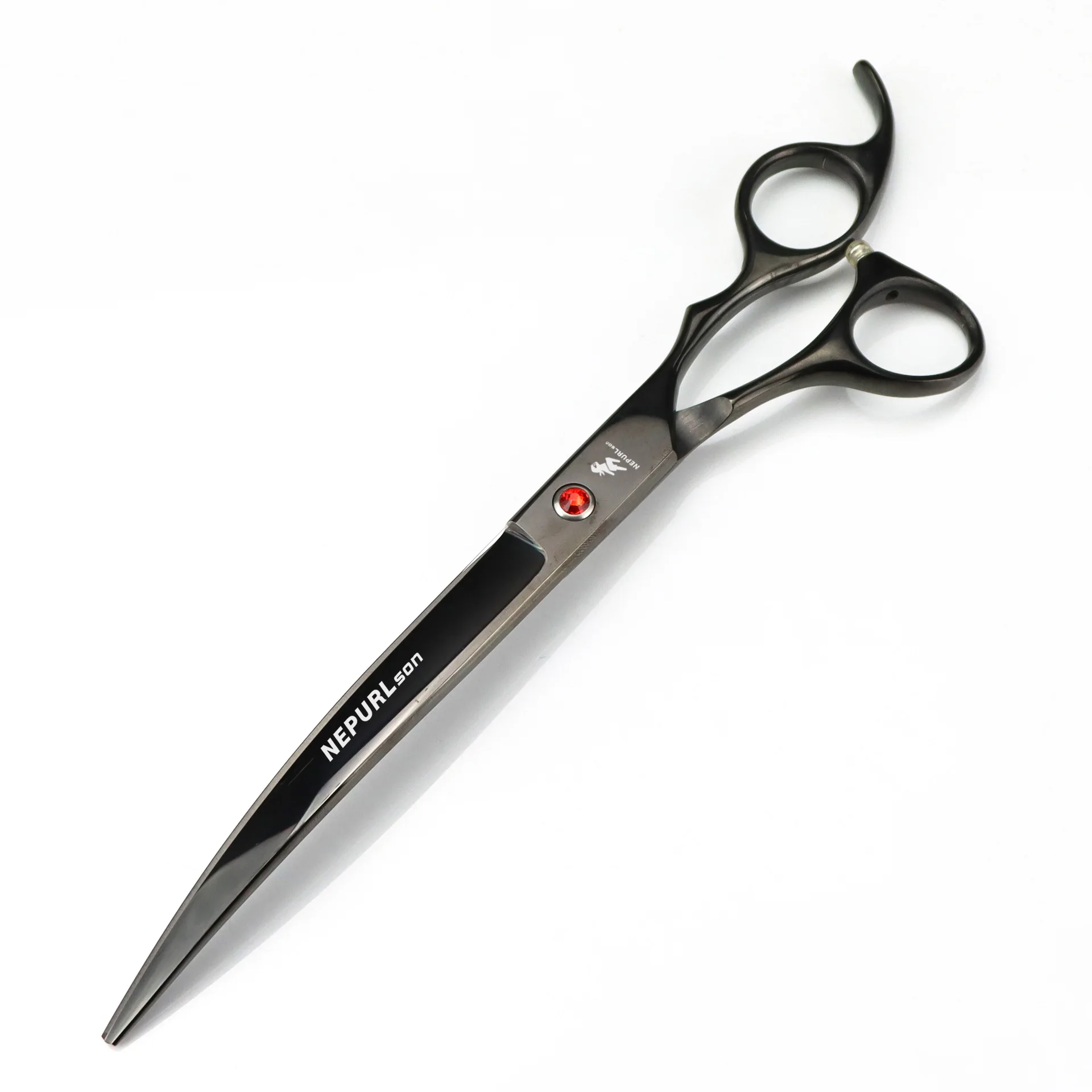 Imagem -04 - Polegada Professional Pet Grooming Scissors Kits Dog Scissors Conjunto Straight & Thinning & Curved Dog Grooming Shears Cat Hair Cut Tools 8