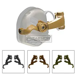 EARMOR Tactical Headset ARC Helmet Rails M16 Adapter Attachment Kit for M31X/M32X & M31/M32-Mark3 Military Headset