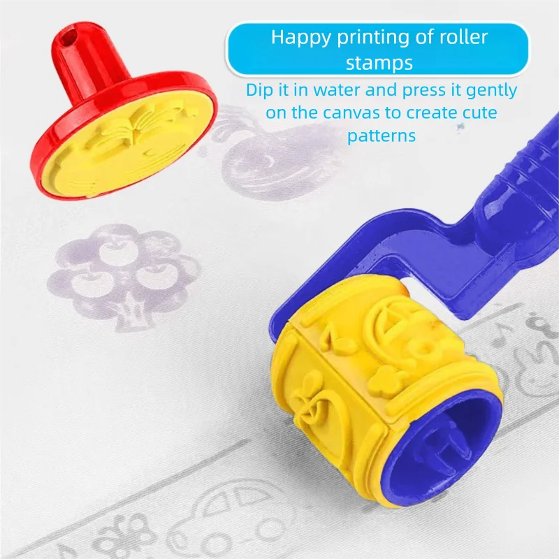 80x60CM Magic Water Drawing Mat Coloring Doodle With Reusable Magic Pens Montessori Painting Board Educational Toys Kids Gifts