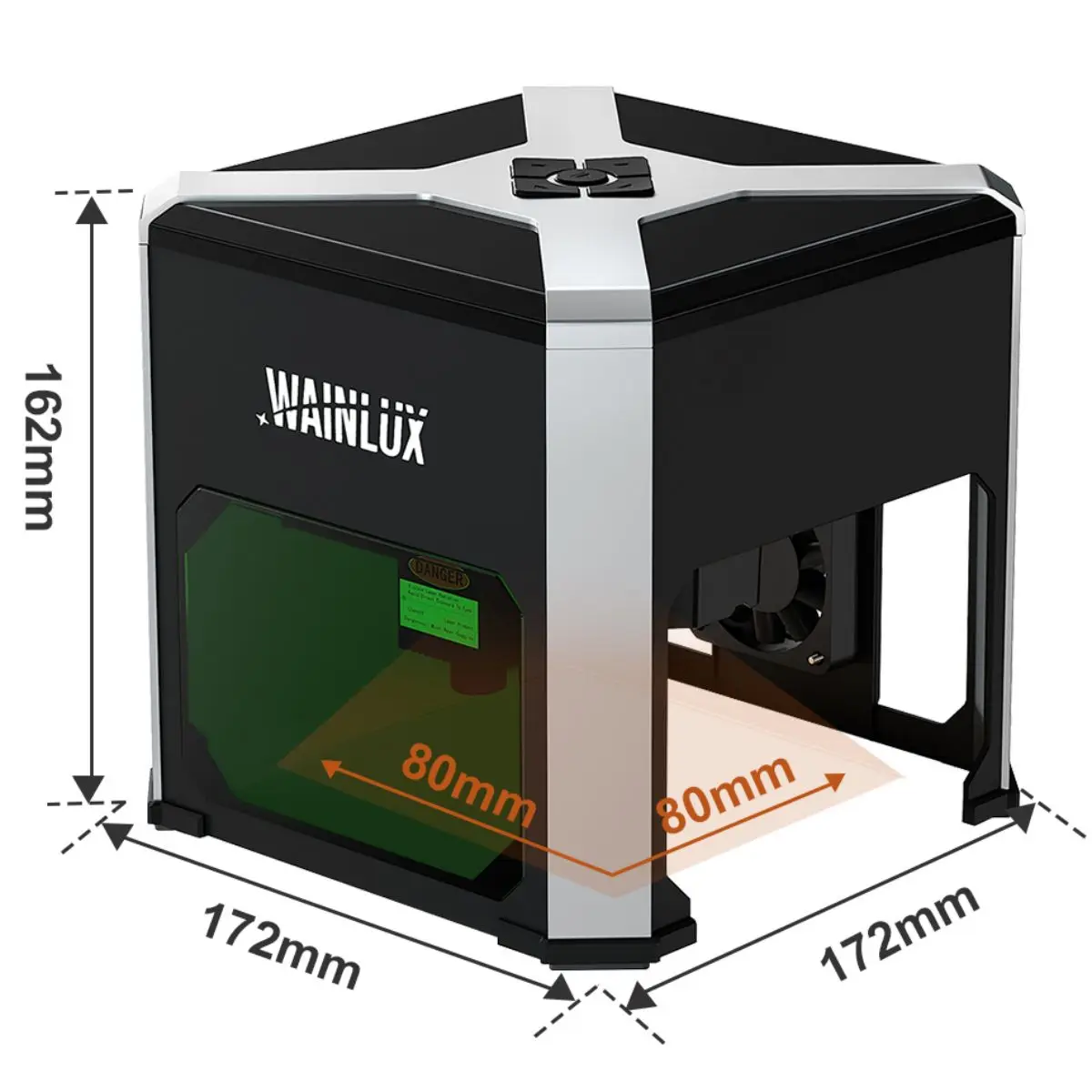 Wainlux Lézer Éremmetsző K6 3000mw CNC bluetoot Mali Lézer gravírozó gépi DIY Logó Cefre Nyomdász Kutter woodworking faipari Plasztikus anyag