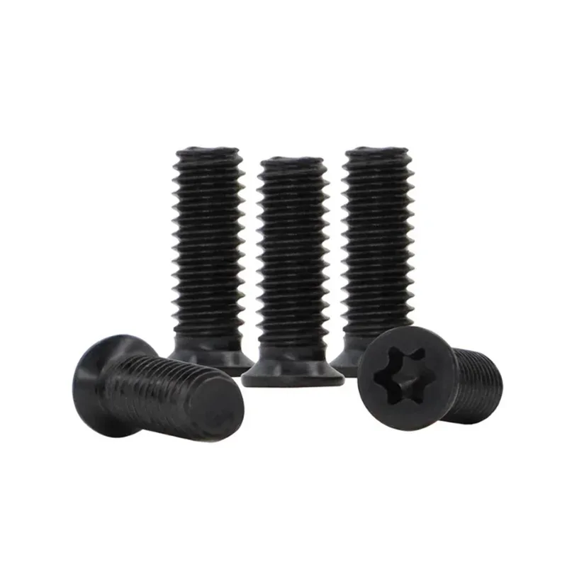 

Carbon Steel Black Plum Blossom Groove Countersunk Screw Thin Small Flat Head Non-Standard M2 M2.5 M3 M4