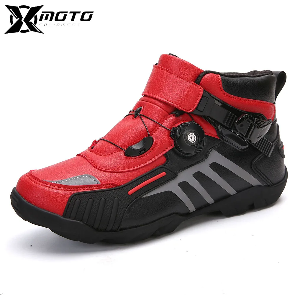 

Race Motorcycle Summer Breathable Outdoor Sports Protective Boots Road Commuter Motorcycle Riding Off-Road Non-Slip Hiking Boots