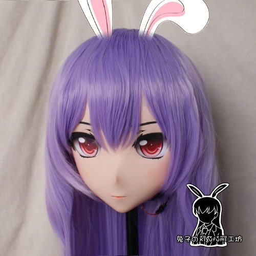 (KM519)Top Quality Handmade Female Resin Cosplay Japanese Role Play Kigurumi Mask Crossdresser Doll Transgender Mask