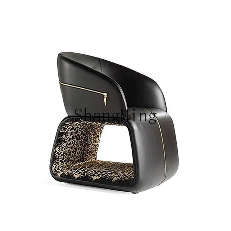 

CL single sofa chair light luxury high-end household personalized villa leisure chair