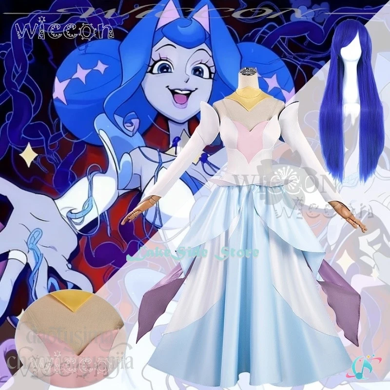 Disfraz Anime GUINEVEREE Cosplay dessin animé chevaliers Halloween Costume princesse longue robe Y2K Punk Anime déguisement de noël