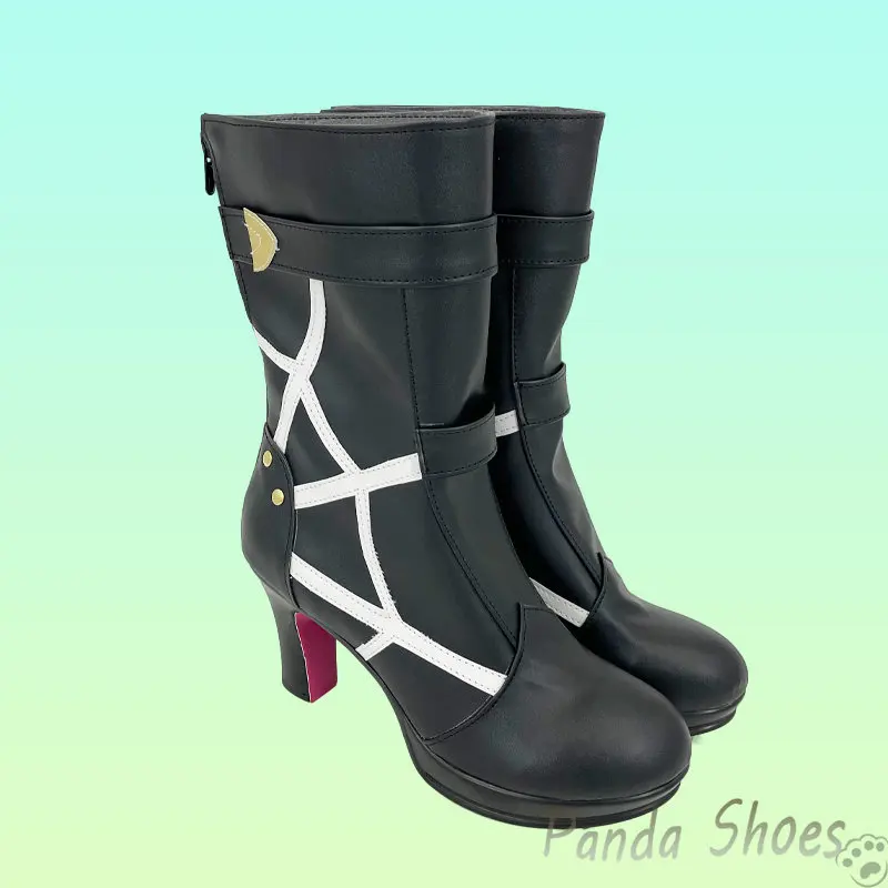 Honkai Star Rail Kafka Cosplay Shoes Comic Anime Game Cos stivali lunghi Kafka Cosplay Costume Prop Shoes for Con Halloween Party