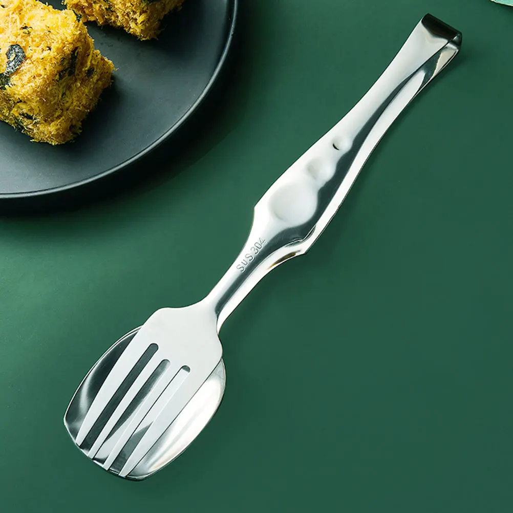 

Stainless Food Tong Long Handle Multi-Function Grill Clip for Bbq Steak Ice Party Cooking Camping Kitchen Tool