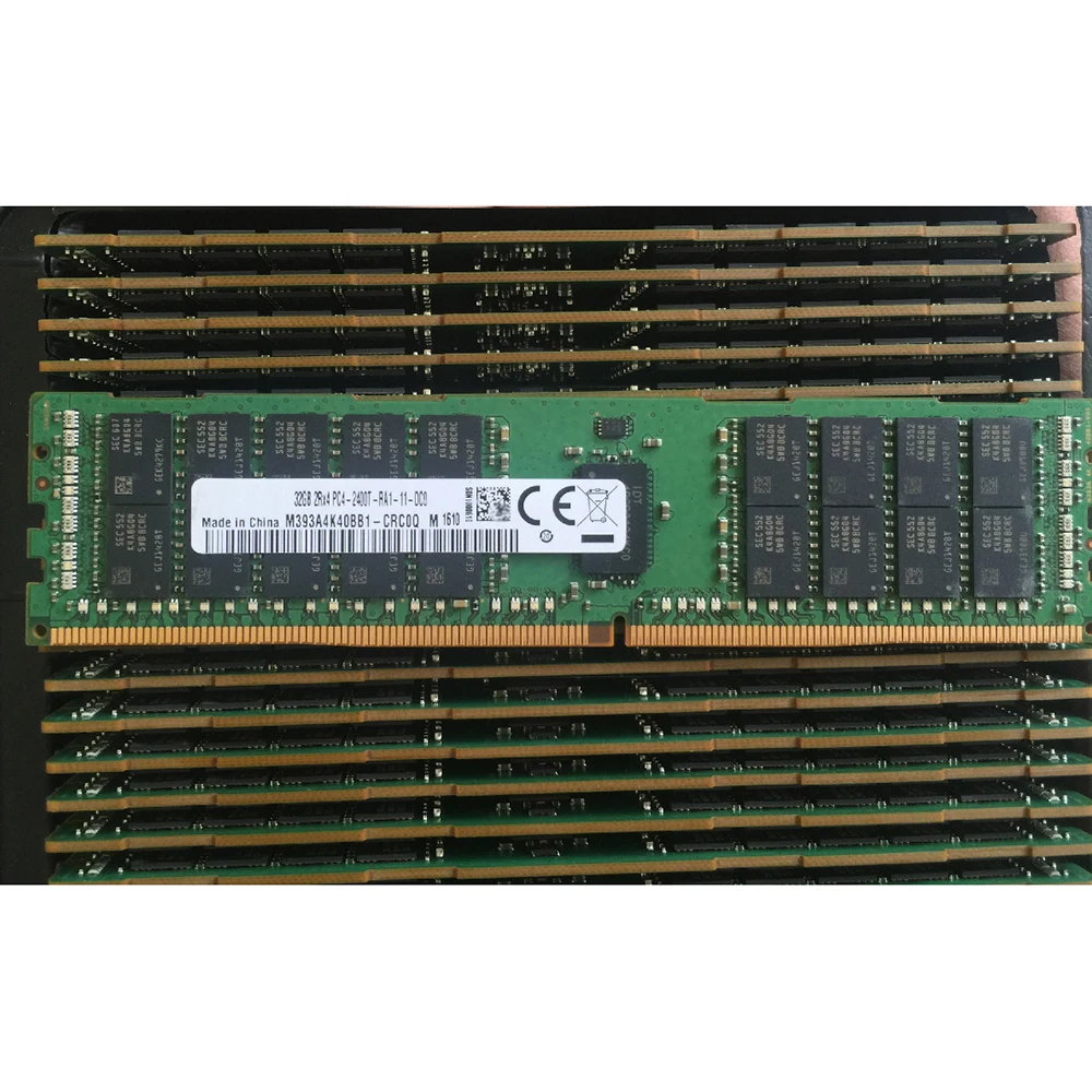 1 pcs T7810 T7910 R730 RAM 32G REG ECC Server Memory Fast Ship High Quality 32GB DDR4 2400MHz