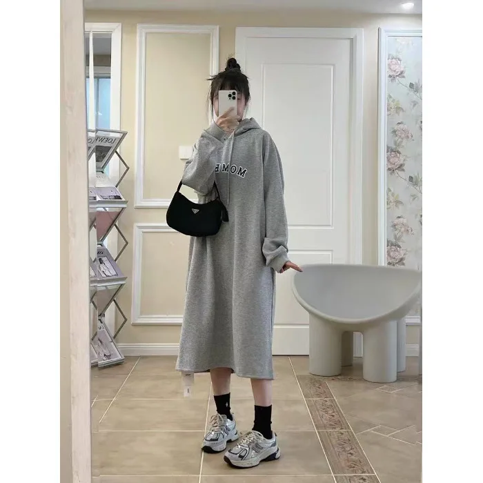 Abiti da donna Abito a maniche lunghe Modale estivo Vestibilità ampia con coulisse Smock Leggero Semplice Facile Dolce Giovane Alla moda Quotidiano