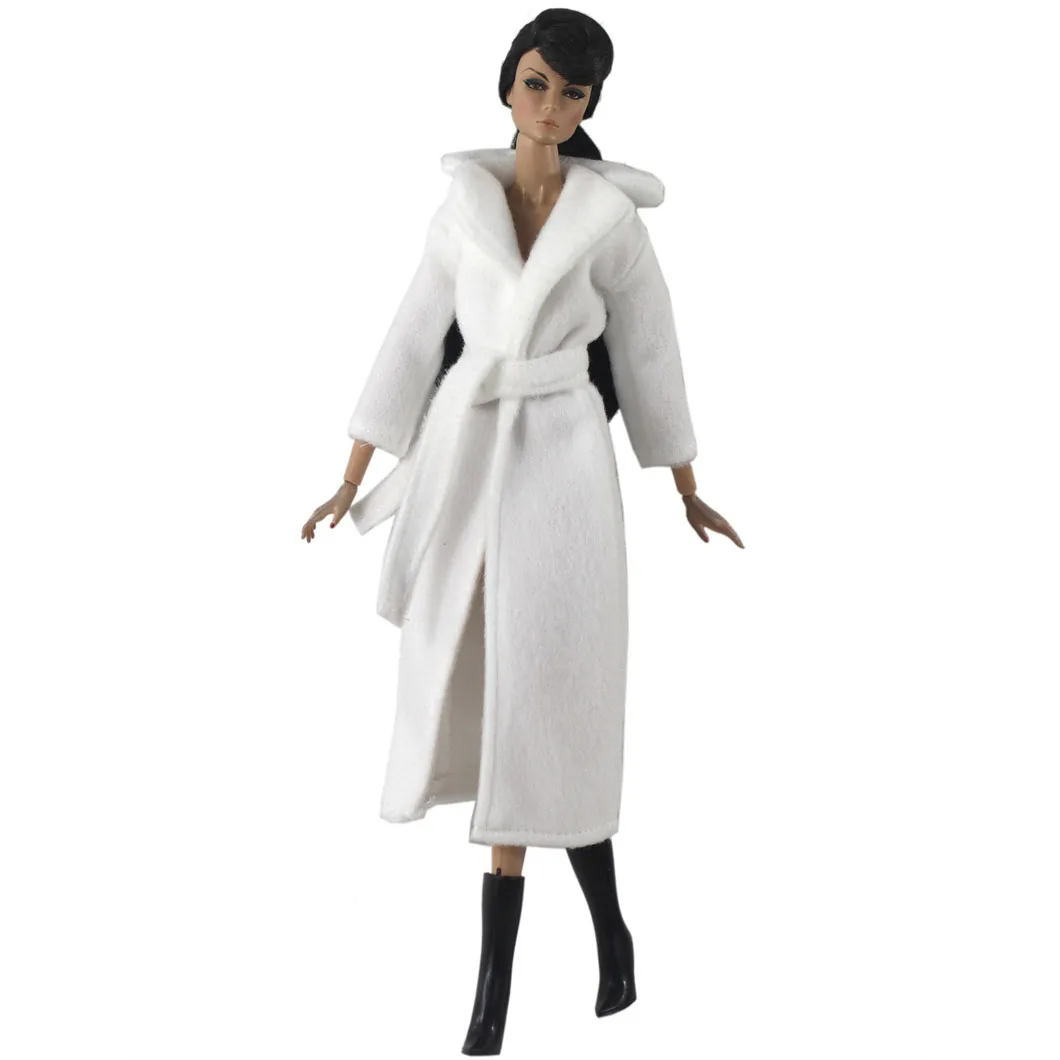 Handmade Doll Clothes Woolen Overcoat Outfit For 11.5 Inch 30cm Doll BJD Clothes Many Style Gifts For Doll Accessories