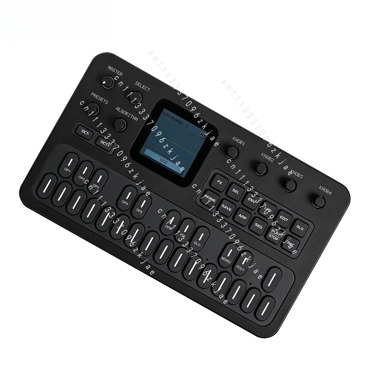 FM1 Portable Mini FM Modulation Analog Synthesizer Effects Arpeggiator Sequencer