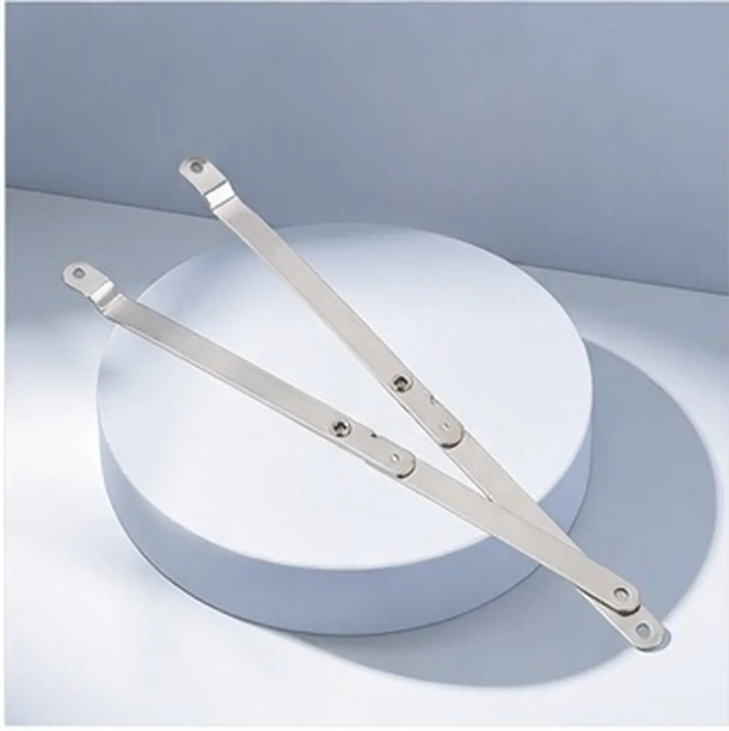 2 Pcs Folding Table Connectors Cabinet Flap Support Hinge Furniture Cover Stay Lid