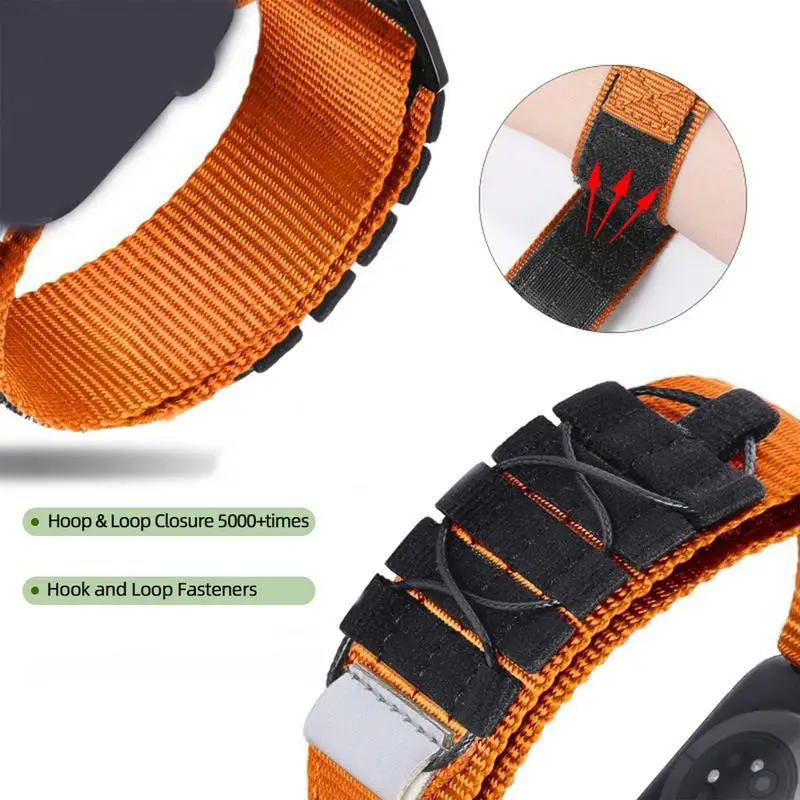 Smart Watch Band Replacement Quick Release Watch Strap Nylon Comfortable And Breathable Replacement Watch Bands Adhesive