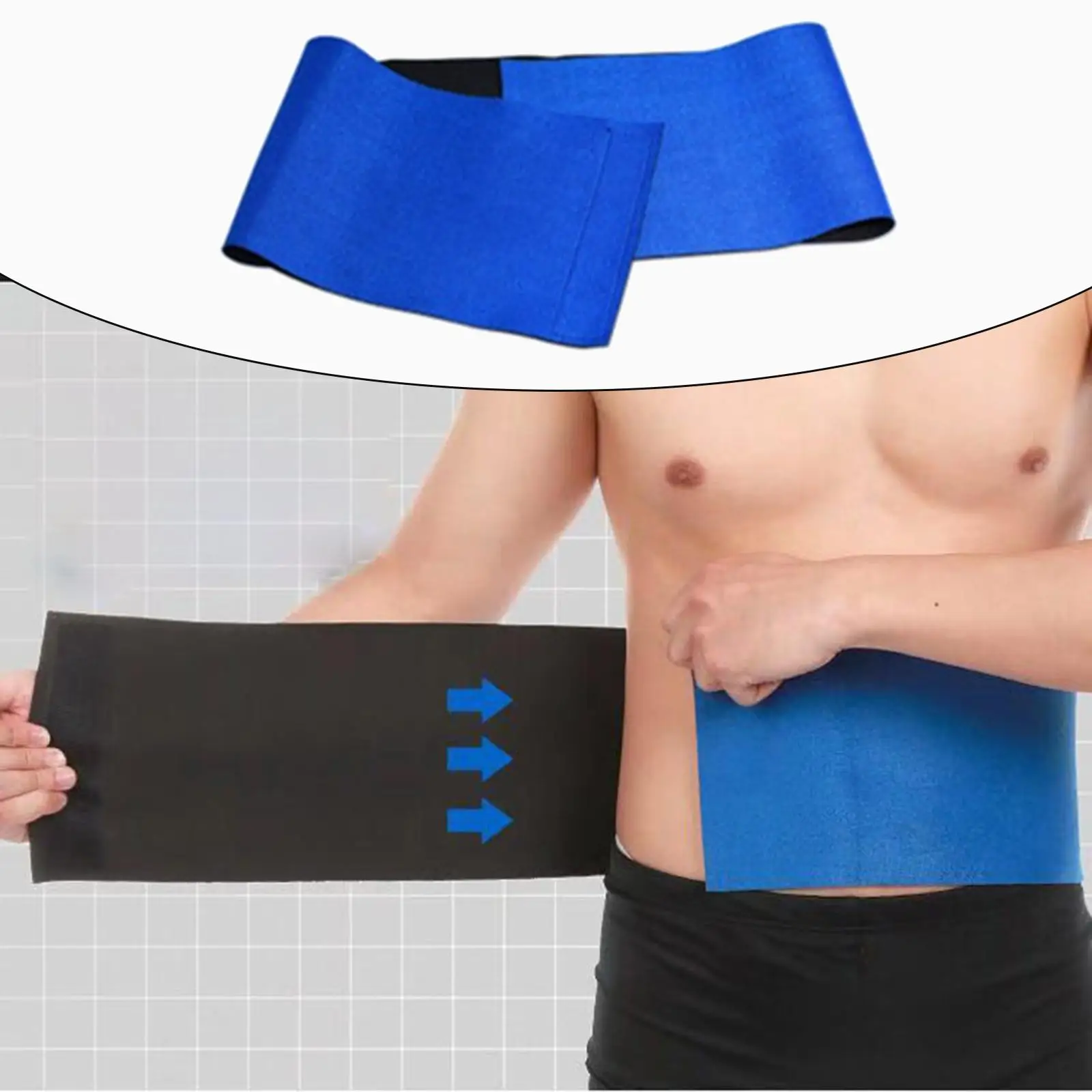 Neoprene Waist  Men Women Fitness  Exercise Lower  Sweat Band   Shaper