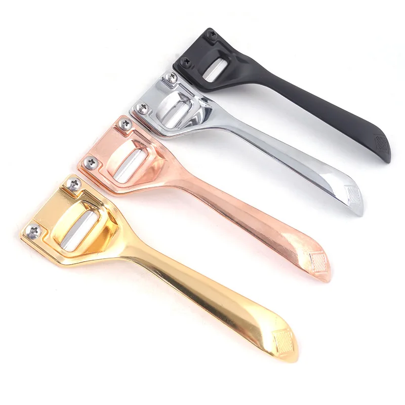 Coltello per sfoltire in pelle americana, coltello per sbucciare gli strumenti in pelle fatti a mano, coltello per sfoltire potente di arte