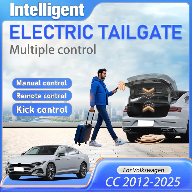 Kit de elevación eléctrica automática para portón trasero de coche para Volkswagen CC 2012 a 2025, motor eléctrico para maletero, accesorios novedosos para automóvil