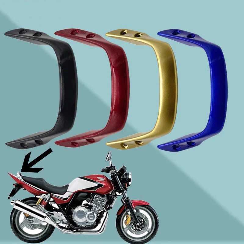 

Motorcycle Accessories Aluminum Rear Armrest Rear Fairing Armrest for Honda CB400 VTEC3 VTEC4 2003 2004 2005 2006 VTEC 3