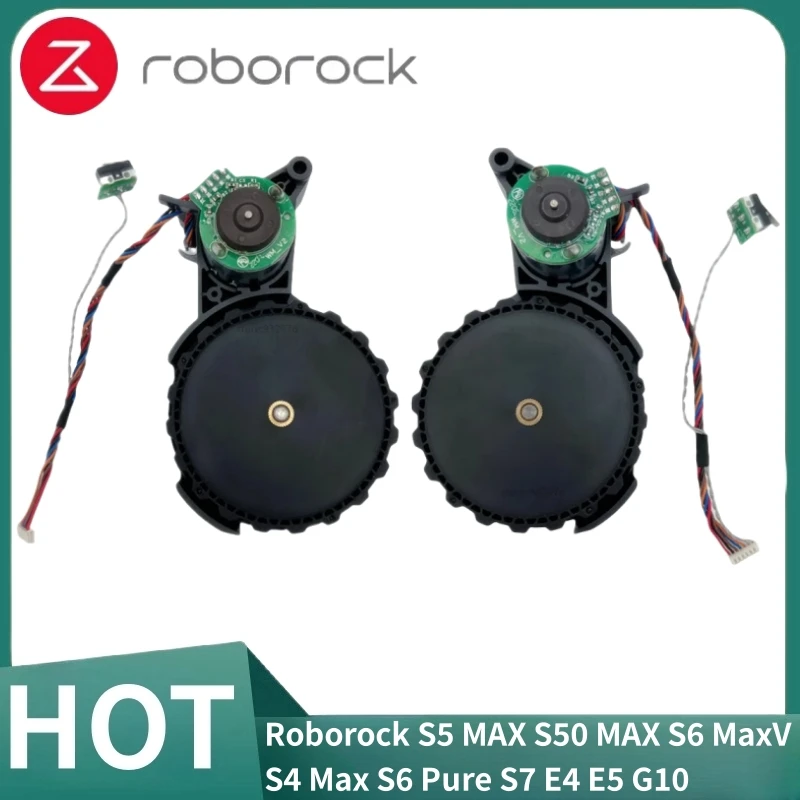 

Original Roborock S5 MAX G10 Left And Right Wheels Parts Vacuum Cleaner Accessories