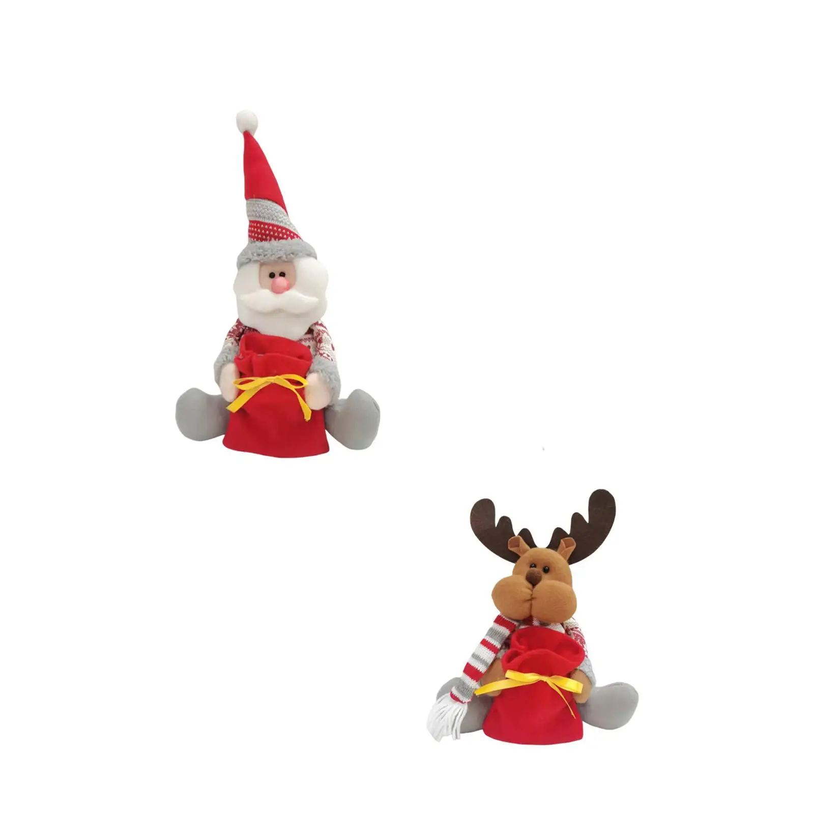 Christmas Figurine Comfortable Home Decoration for Dorm Tabletop Cupboard
