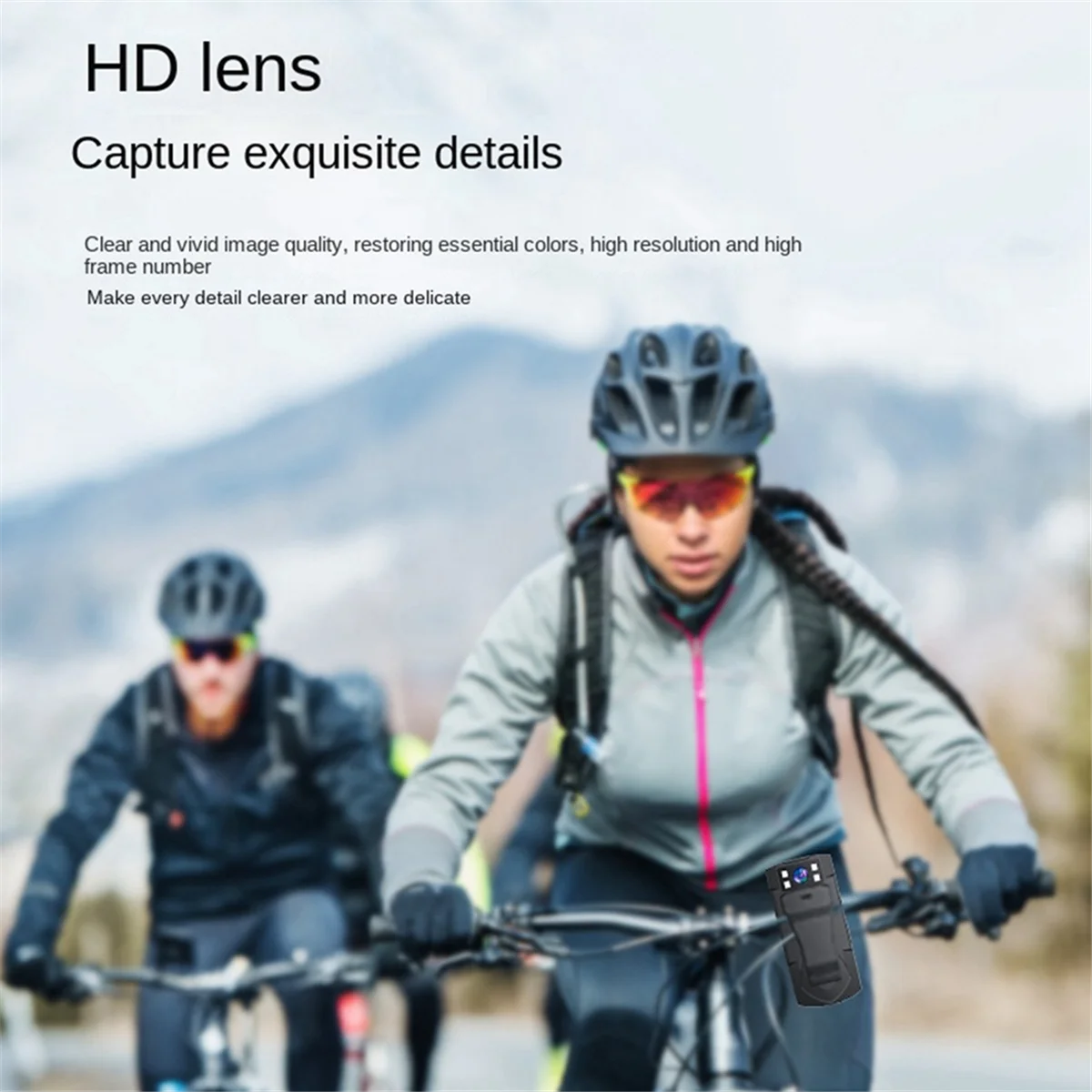 TEH-eMD33 1080P Law Enforcement Recorder Mini Camera HD Night Vision Aerial Photography Smart DV Voice Camera Mini