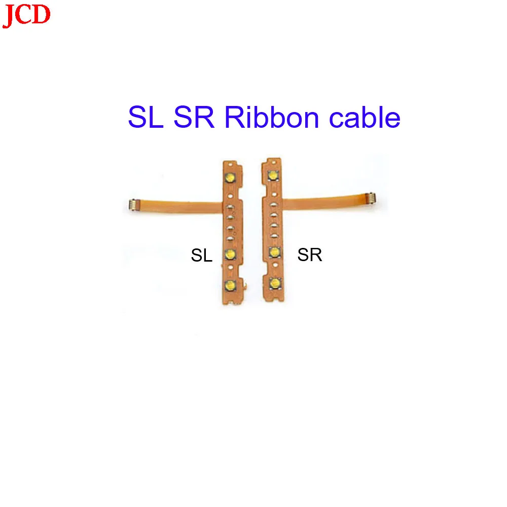 JCD 1pcs Replacement For Switch JoyCon ZR ZL L SL SR Button Key Ribbon Flex Cable For NS Repair Cable