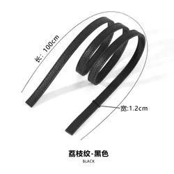 Calf Leather Handbag Extension Strap 1.2/1.5/1.8/2.5cm Width Shoulder Strap Diy Replacment Belt Shoulder Bag