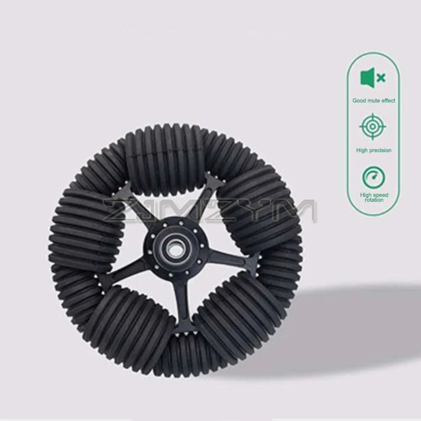 Electric Wheelchair Climbing Machine Omnidirectional Wheel 10 Inches Wheel For Robots Electric Wheelchair Steering Wheel 260mm