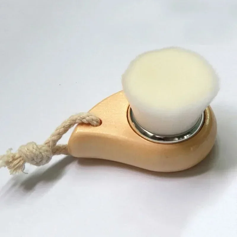 Spazzola per la pulizia del viso Lavaggio Pulizia profonda Fibra morbida Spazzola per la pulizia del viso delicata Massaggiatore Cura del viso Spazzola per la pulizia dei pori della pelle