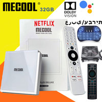 MECOOL KM2 PLUS DELUXE Android 11 Certified TV BOX Google TV Dolby Vision Atmos 4GB DDR4 32GB 1000M LAN WIFI 6 4K Stream TVBOX